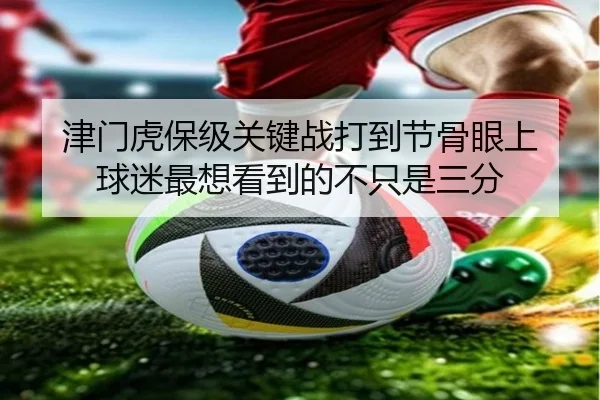 津门虎保级关键战打到节骨眼上 球迷最想看到的不只是三分